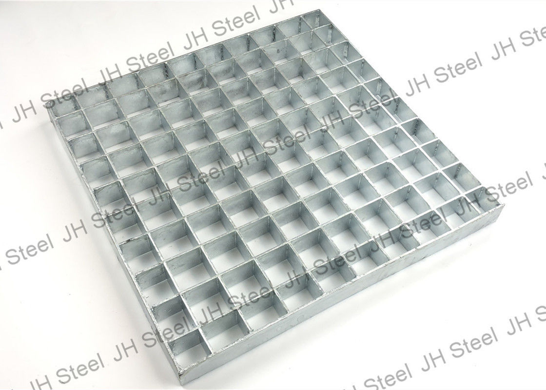 Hot Dip Galvanized Steel Grid Mesh Floor Serrated Bar Grating With