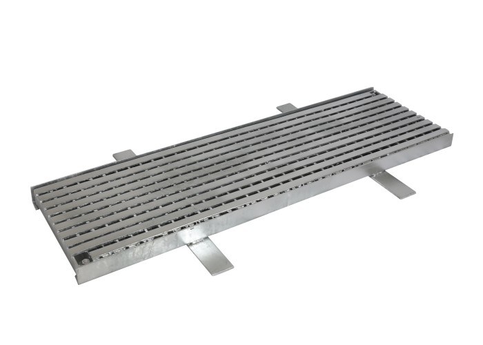 Galvanized Steel Drain Grate Smooth Flat Surface Trench Drainage Ditch
