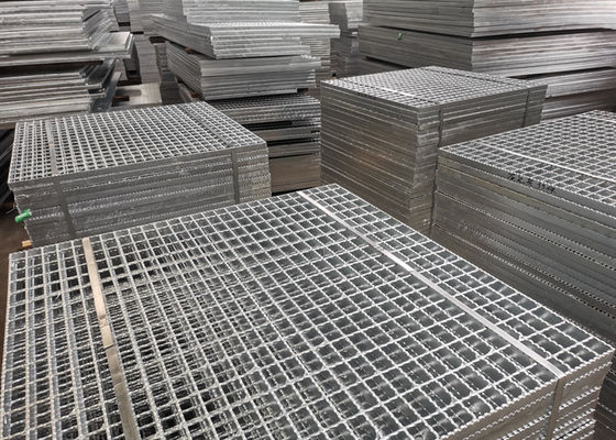 Non Skid Heavy Duty Galvanized Walkway Grating Platform 75x10mm