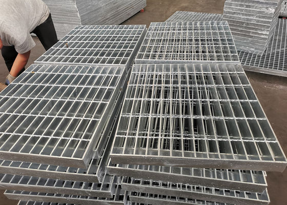 Heavy Duty Drilling Platform Steel Grating Plate Stainless 316 Anti Skid